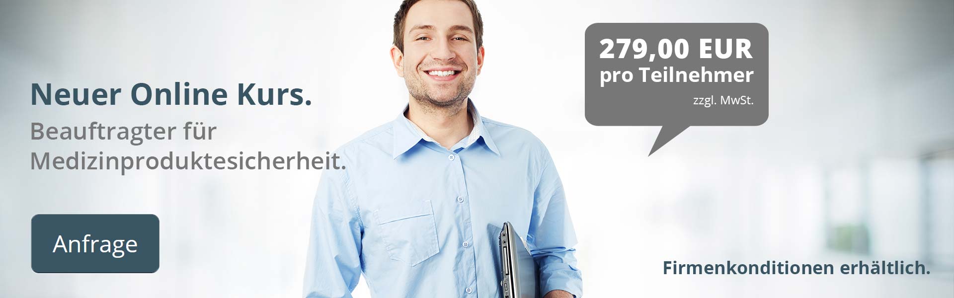 Online-Kurs Beauftragter für Medizinproduktesicherheit
