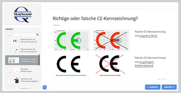 Richtige oder falsche CE-Kennzeichnung - Online Schulung Medizinprodukteberater